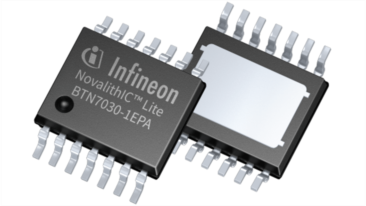 Infineon モータドライバIC, 14-Pin PG-TSDSO-14 （ PG - TSDSO-14 ） ブラシ付きDC