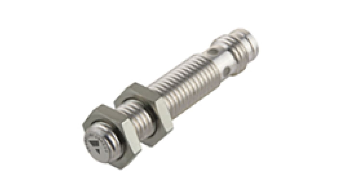 Rs-Online Sensore di prossimità Cilindro filettato Carlo Gavazzi M8 rilevamento 2 mm 10 → 30 V CC