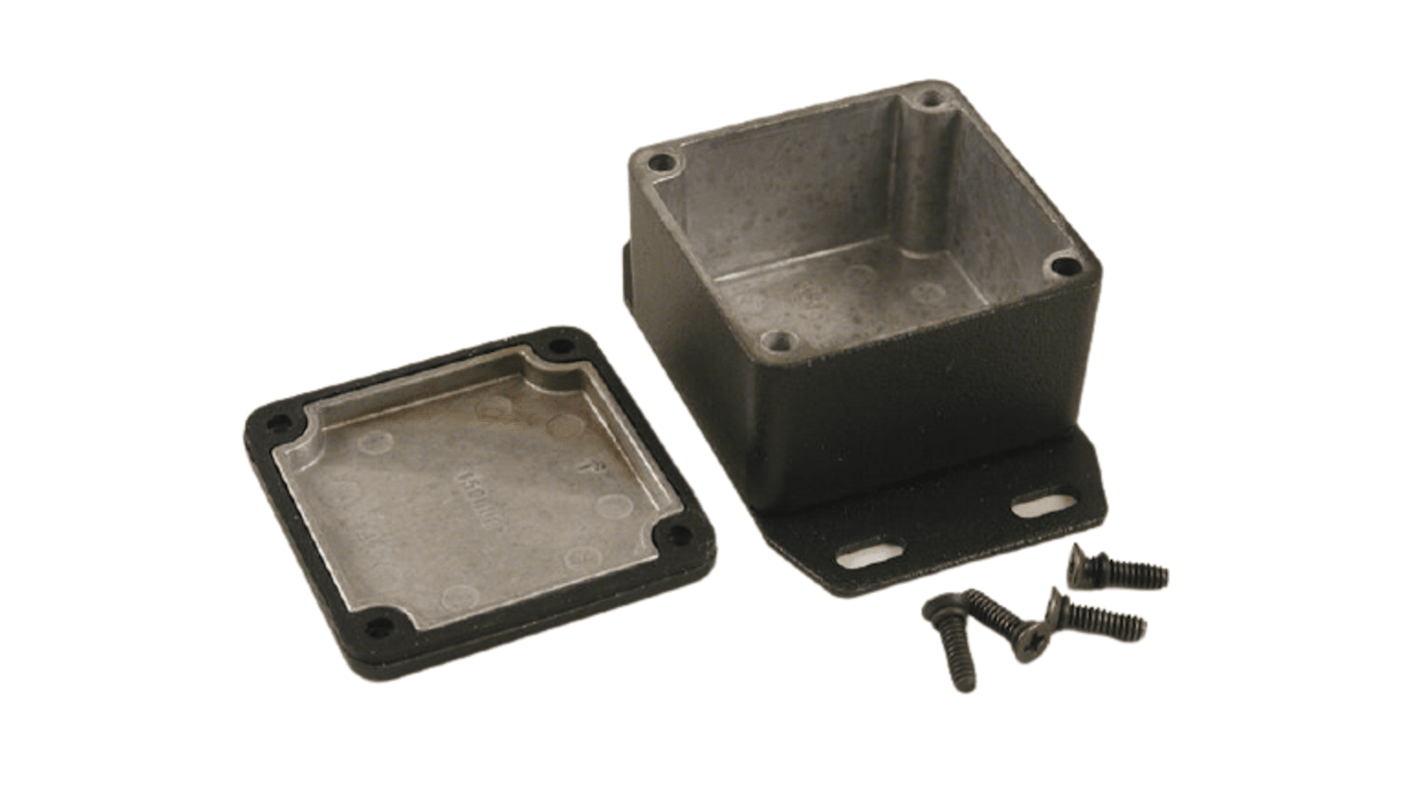 Hammond 1590 Series Die Cast Aluminium Enclosure, IP65, Flanged, 31 x 51 x 51mm