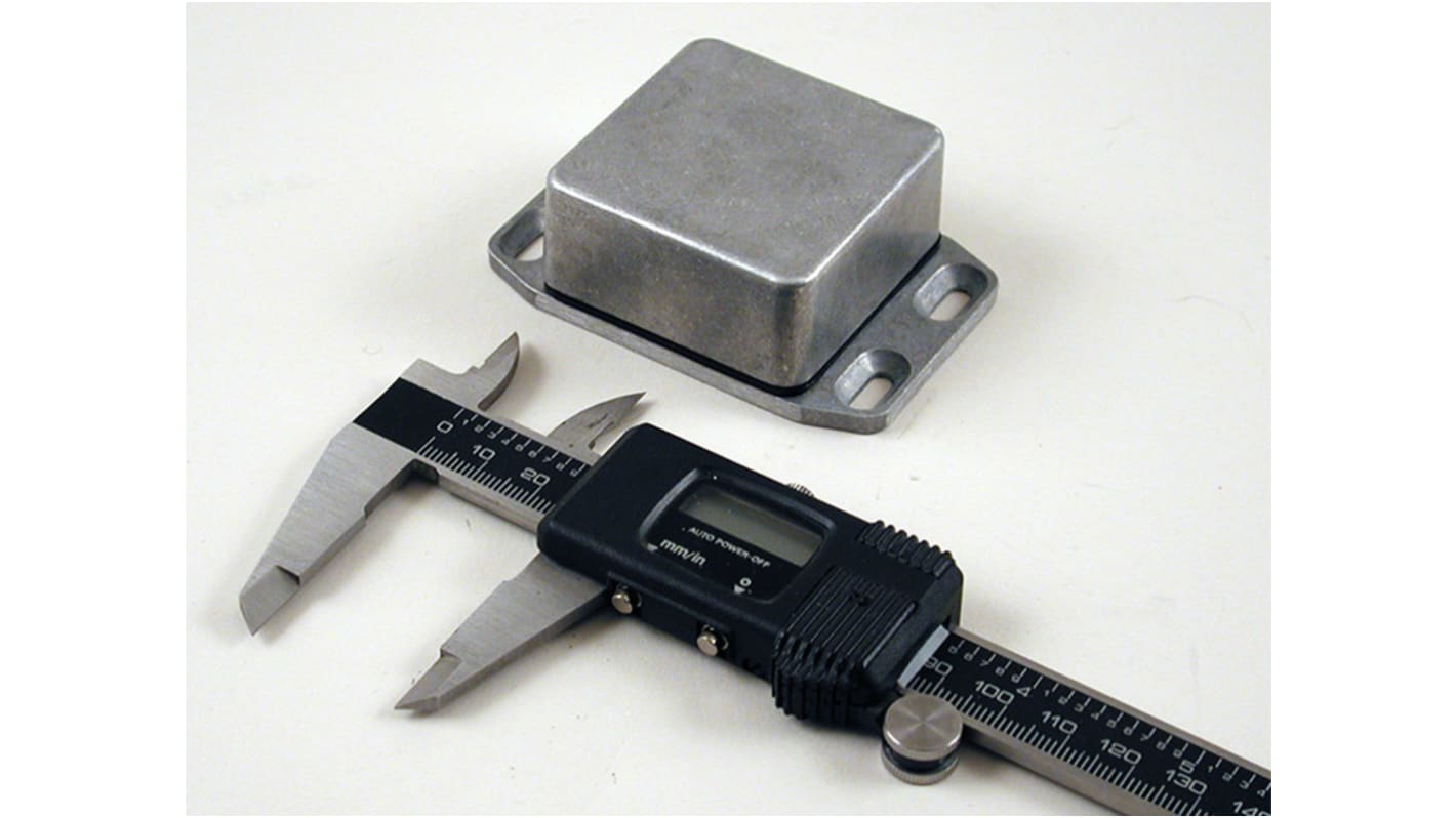 Hammond 1590 Series Die Cast Aluminium Enclosure, IP65, Flanged, 25 x 51 x 77mm