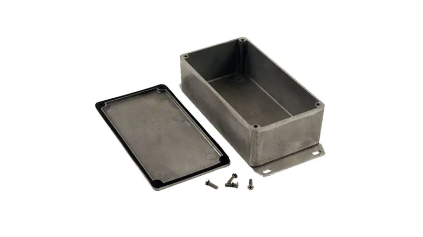 Caja Hammond de Aluminio Presofundido, 52 x 84 x 153mm, IP65, Apantallada