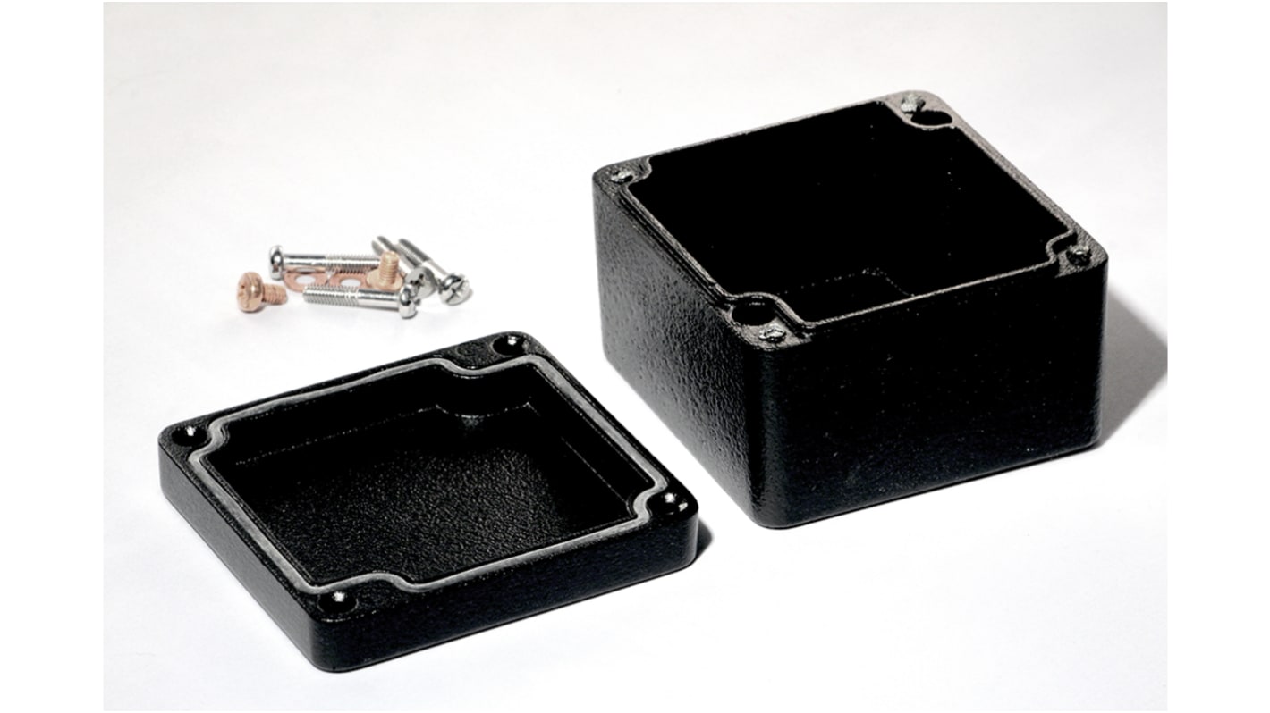 Hammond 1590 Series Die Cast Aluminium Enclosure, IP65, 52 x 75 x 80mm