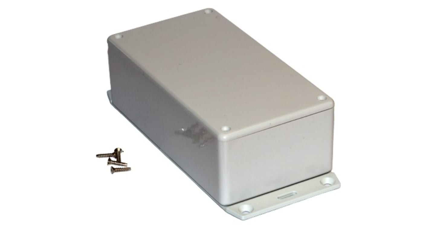 Hammond 1591 Series ABS General Purpose Enclosure, IP54, Flanged, 150 x 46 x 81mm
