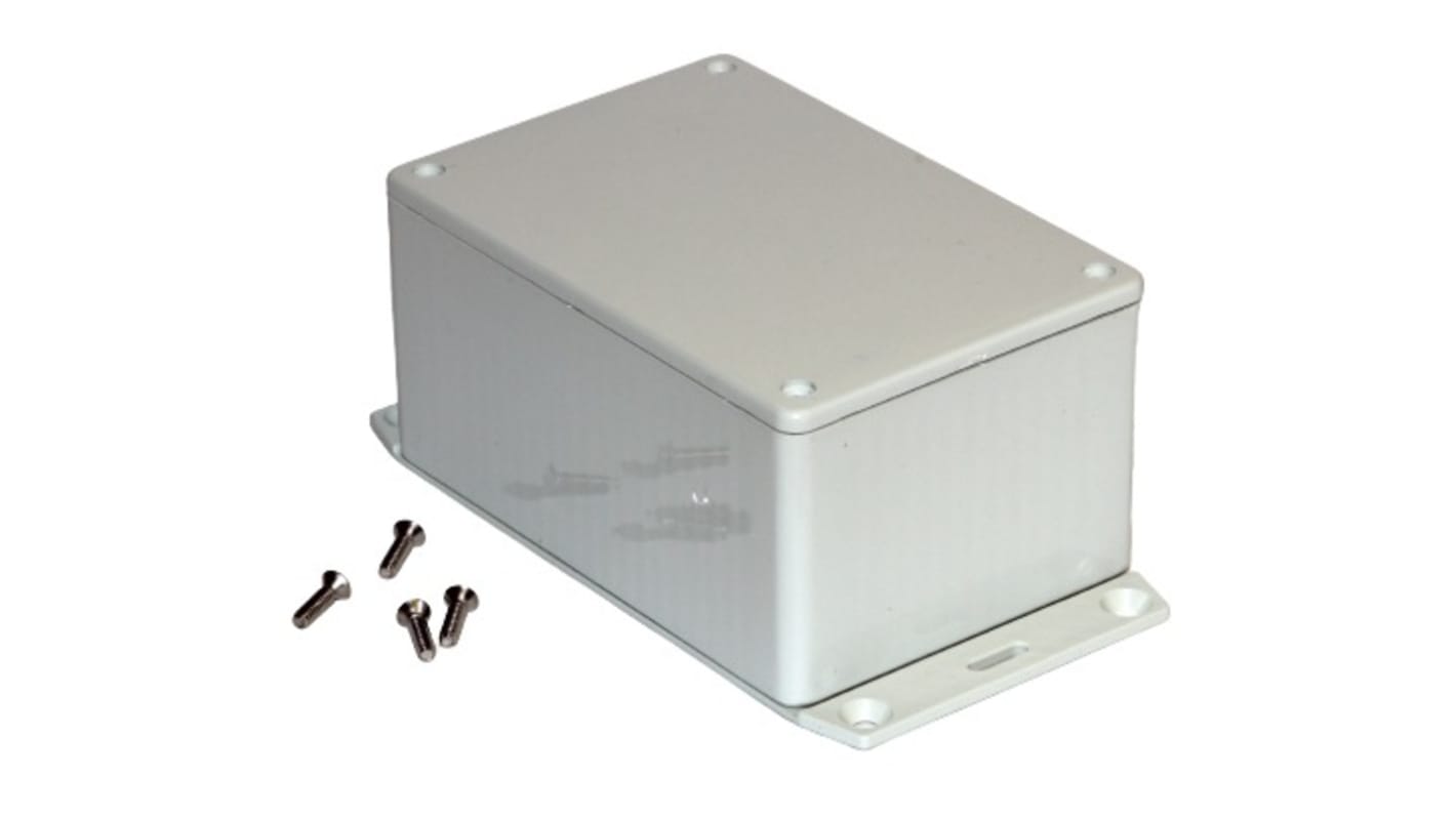 Hammond ABS通用外壳, IP54, 带法兰, 119 x 56 x 81mm, 1591系列
