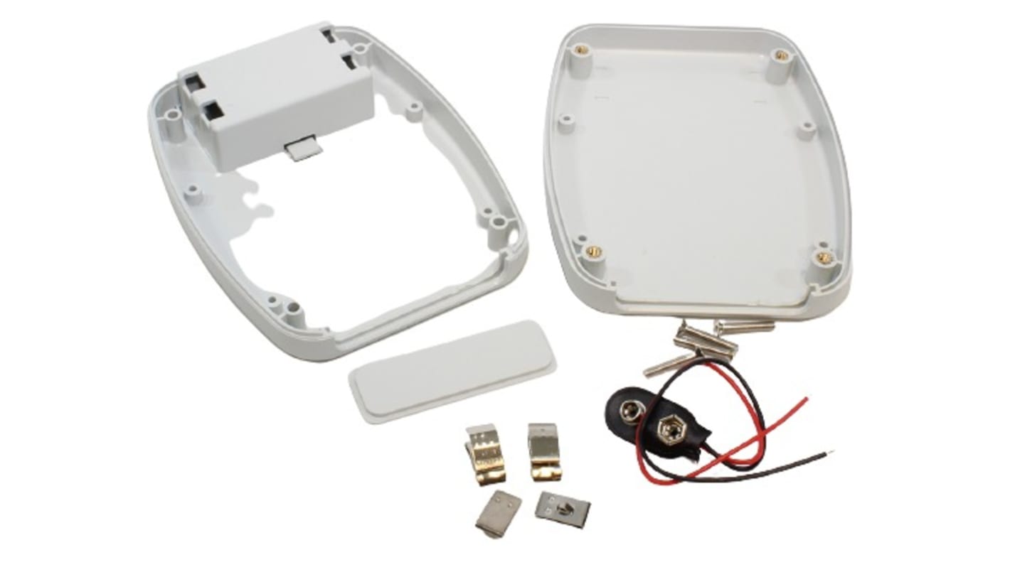 Hammond ABS Hand Held Enclosure, Integral Battery Compartment, IP54, 120 x 95 x 27mm