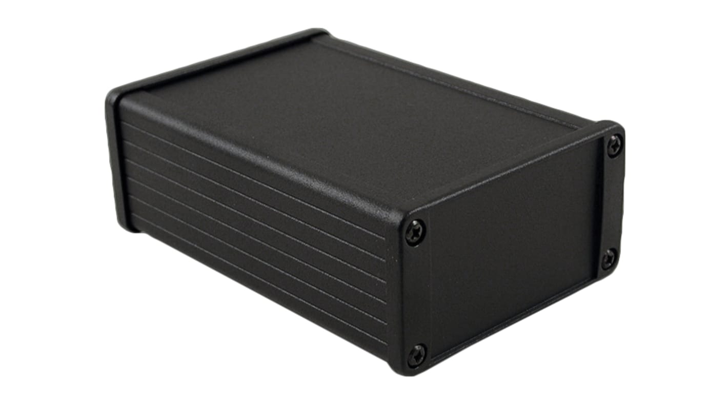 Hammond Black Aluminium Instrument Case, 280 x 192 x 69mm