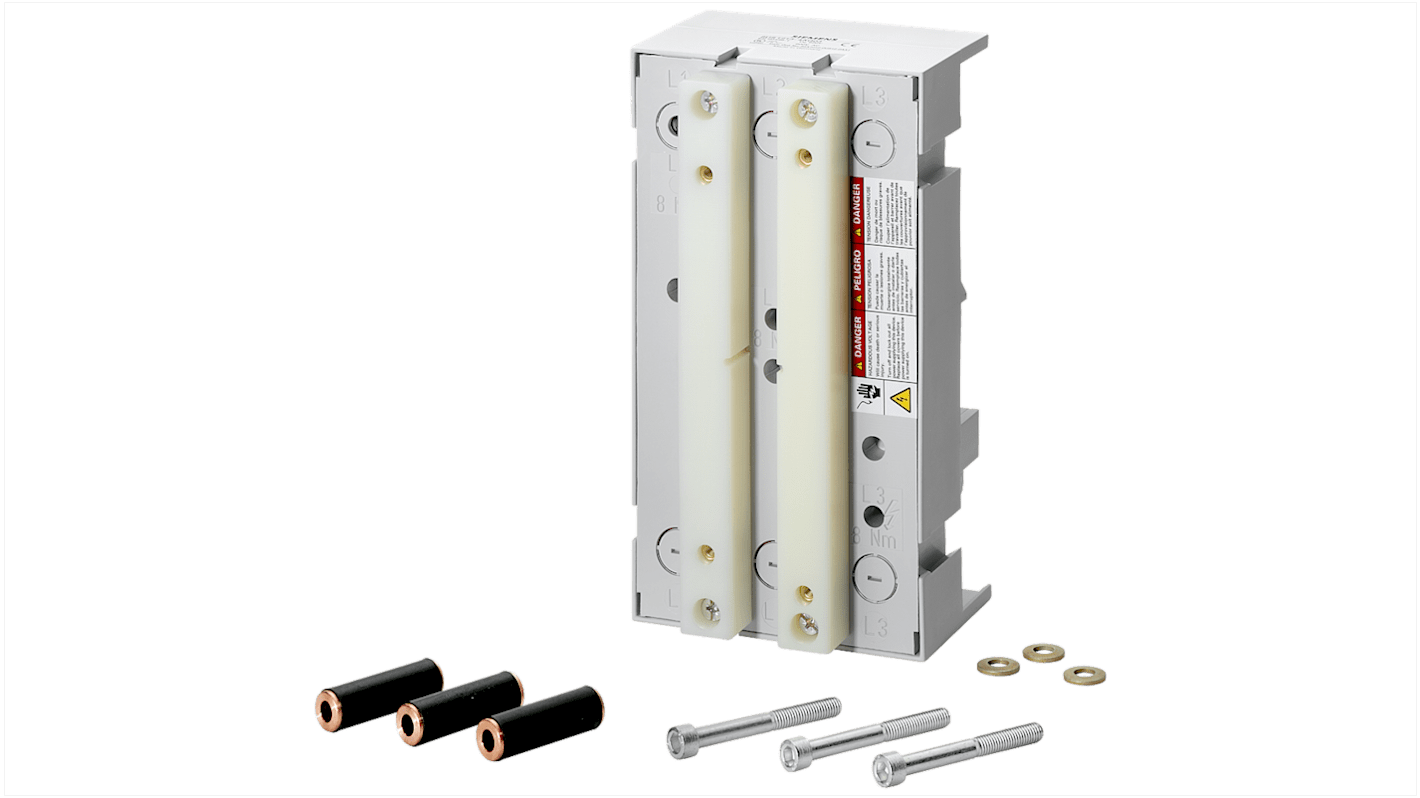 Adaptador Siemens 8US1213-4AQ03 Sentron para uso con Peine de distribución