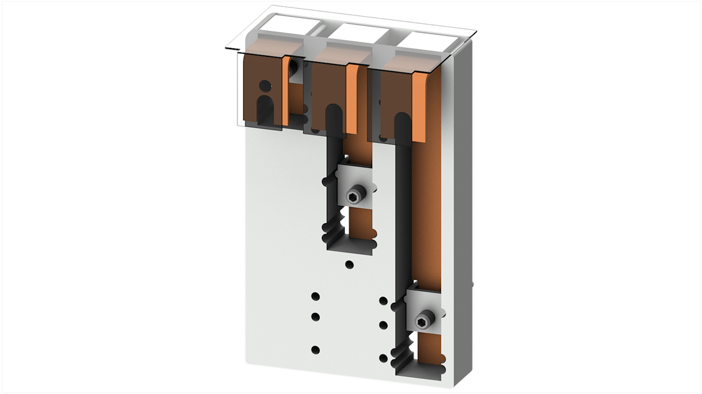 Adaptador Siemens 8US1291-4SB00 Sentron para uso con Peine de distribución