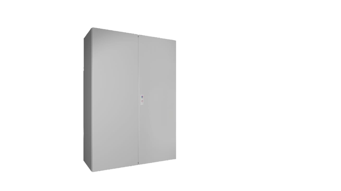 Rittal 壁挂式外壳, 钢主体, RAL7035, 凸轮, IP55, 1400 mm高x1000 mm宽x400mm深, AX系列