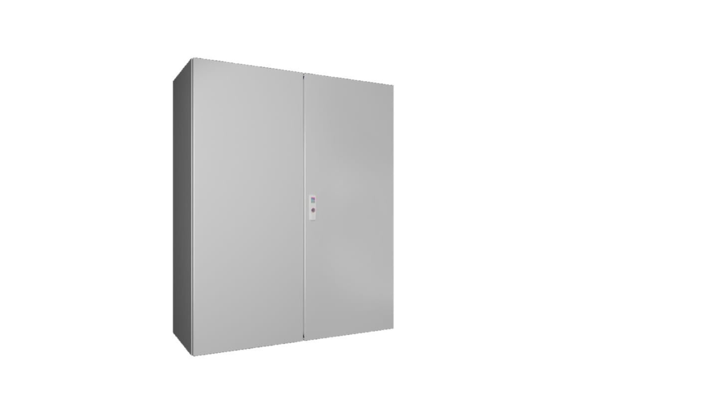 Rittal 壁挂式外壳, 钢主体, RAL7035, 凸轮, IP55, 1200 mm高x1000 mm宽x400mm深, AX系列