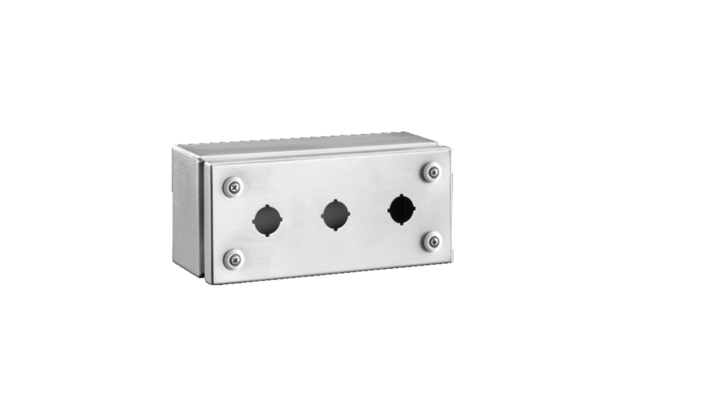 Rittal SM Series 304 Stainless Steel Wall Box, IP66, 100 mm x 220 mm x 90mm