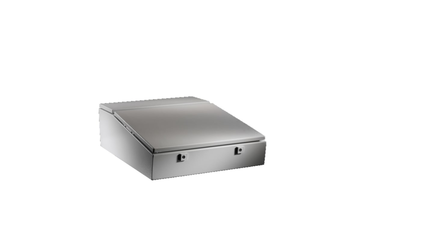 Rittal 单门落地机柜, IP55, 235 x 1600 x 700mm, 不透明门, 灰色, TP系列
