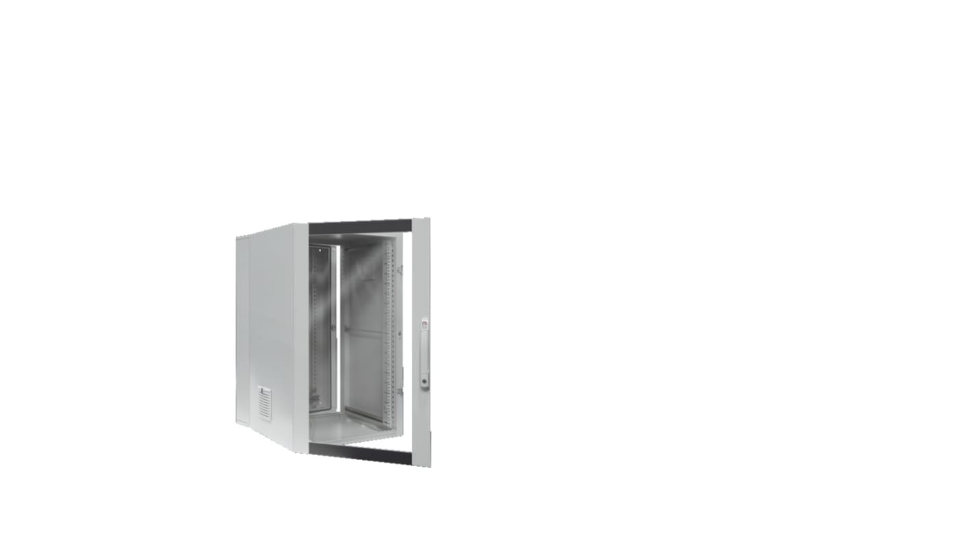 Rittal 壁挂式外壳, 钢主体, RAL7035, IP54, 1012 毫米高x600 mm宽x573mm深, EL系列