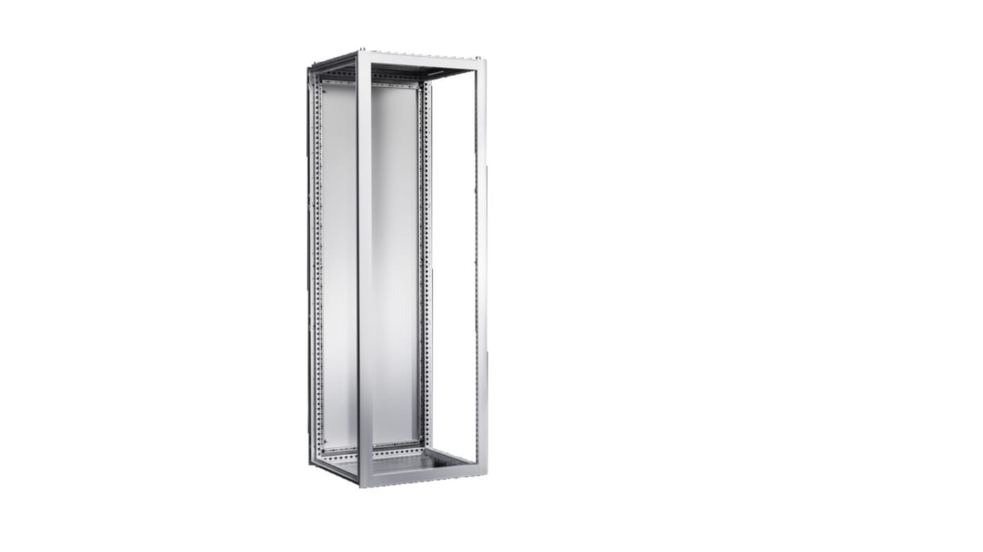 Rittal VX25 Series Sheet Steel Single-Door-Door Floor Standing Enclosure, Opaque Door, 2000 x 600 x 800mm
