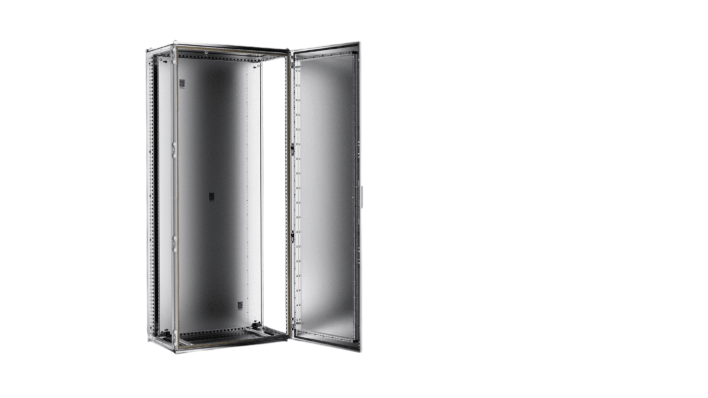 Rittal VX25 Series Sheet Steel Single-Door-Door Floor Standing Enclosure, Opaque Door, IP55, 2000 x 800 x 600mm