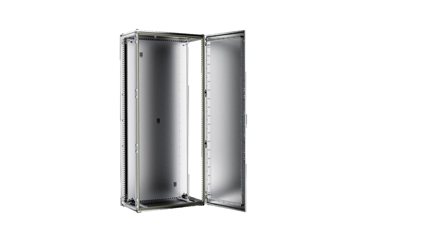 Supporto da pavimento Rittal, porta singola, in Lamiera d'acciaio, Grigio, 2000 x 800 x 800mm, IP55