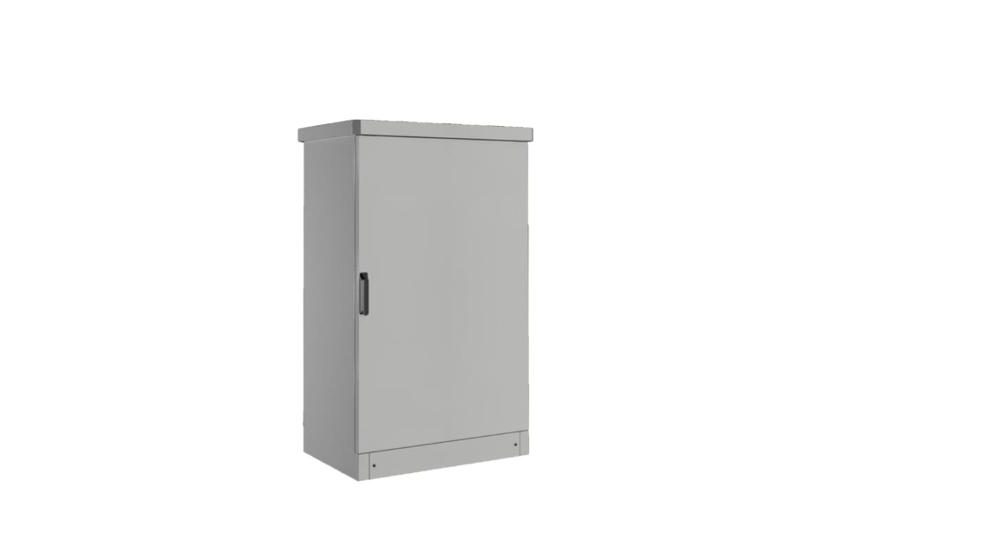 Rittal CS Series Aluminium Single-Door-Door Floor Standing Enclosure, Opaque Door, IP55, 1200 x 800 x 500mm