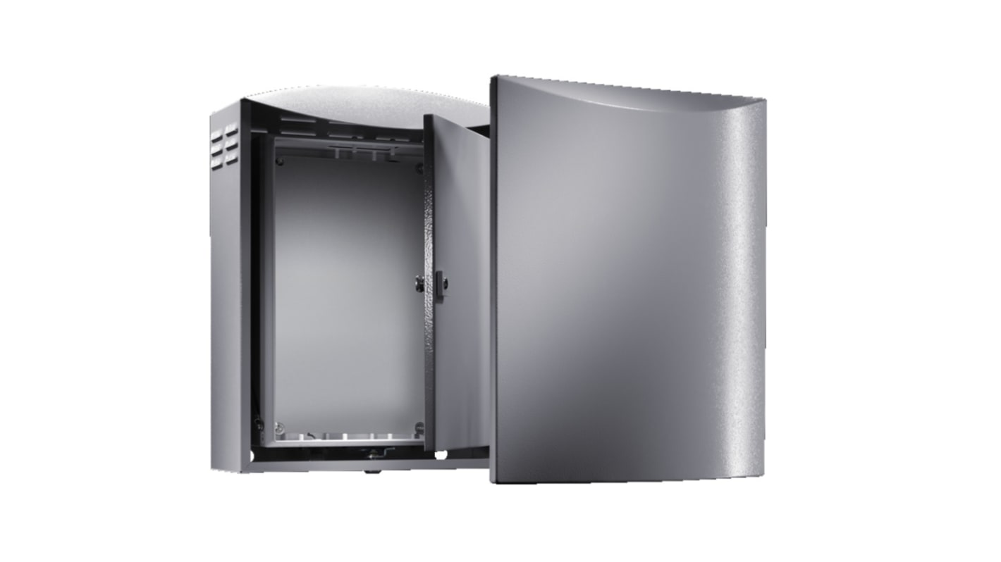 Rittal CS Series Aluminium Single-Door-Door Floor Standing Enclosure, Opaque Door, IP55, 560 x 420 x 210mm