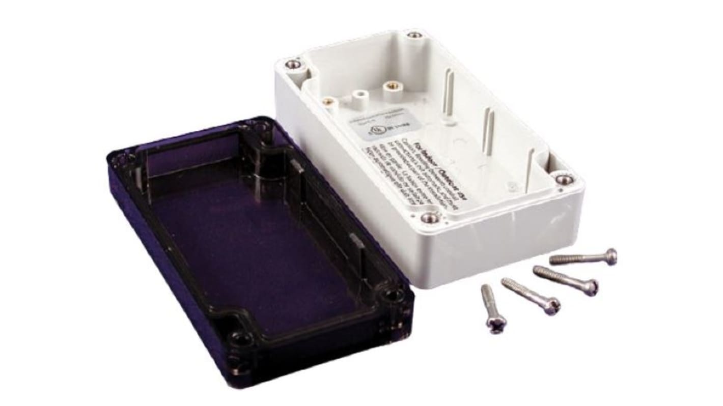 Hammond 1554 Series Polycarbonate Enclosure, IP68, 4.7 x 2.6 x 1.6in