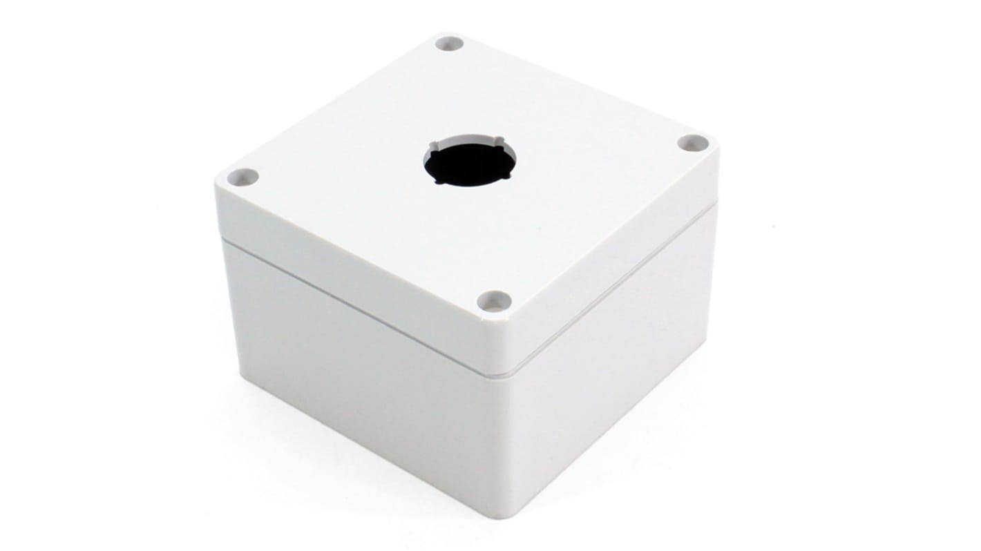 Hammond 1554pb Series Polycarbonate Enclosure, IP66, 3.54 x 3.54 x 2.36in