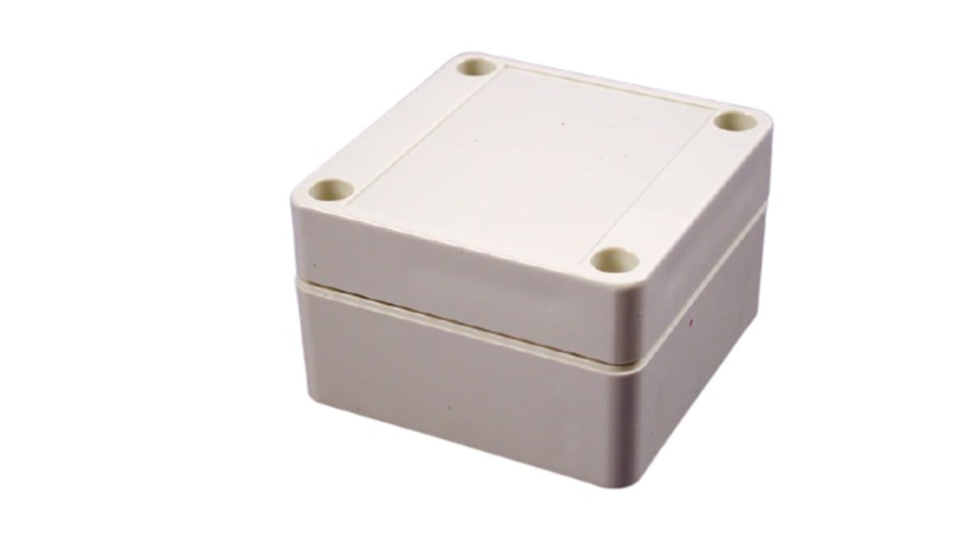 Hammond 1555 Series Polycarbonate Enclosure, IP68, 2.6 x 2.6 x 1.6in