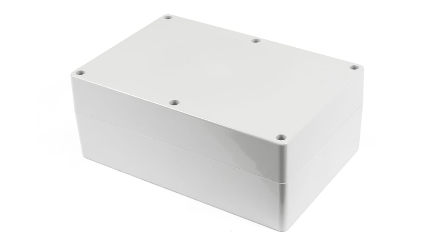 Hammond 1555 Series Polycarbonate Enclosure, IP68, 11.81 x 7.87 x 4.72in