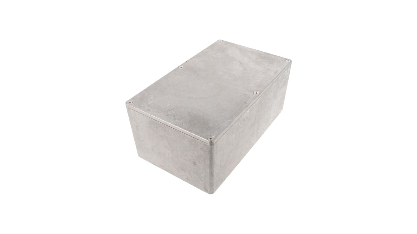 Caja Hammond de Aleación de Aluminio Presofundido Transparente, 200 x 120 x 85mm, IP54, Apantallada