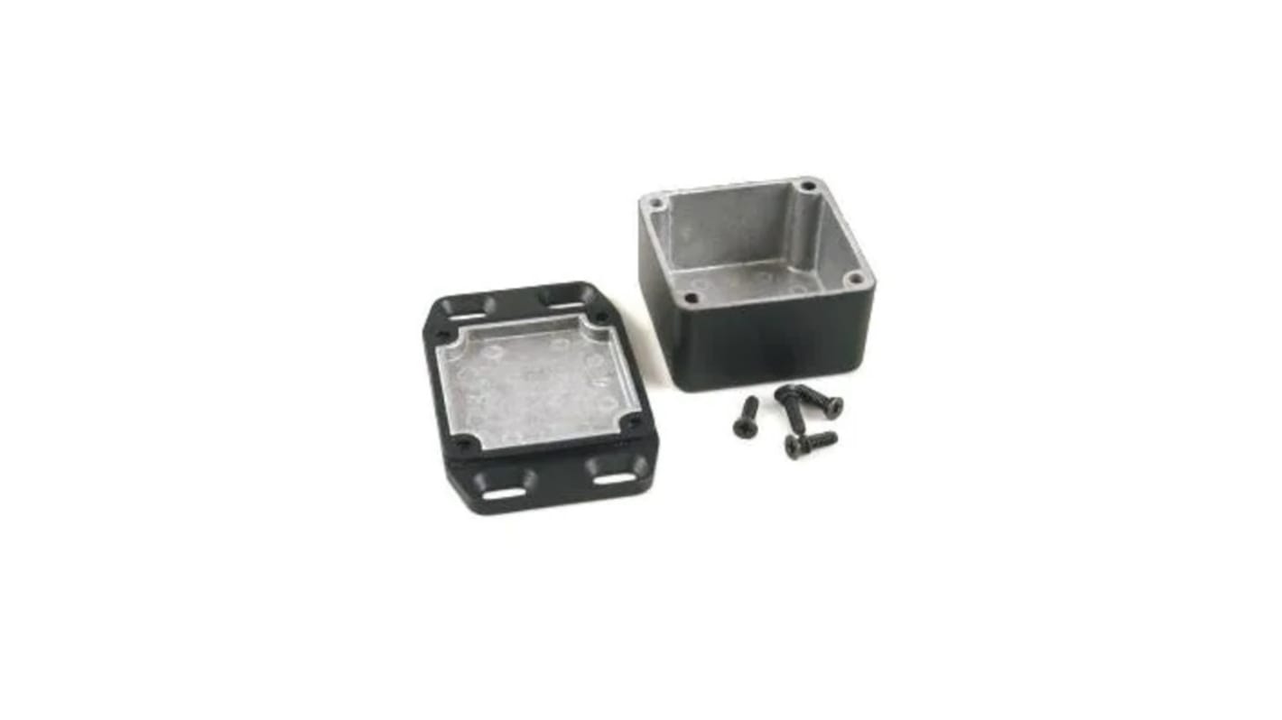 Hammond 1590 Series Die Cast Aluminium Alloy Enclosure, IP65, Flanged, 51 x 51 x 31mm