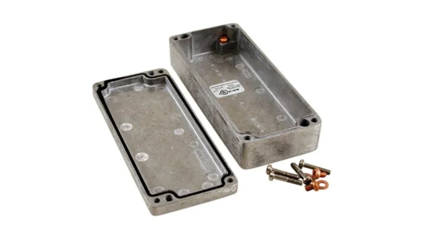 Hammond 1590Z Series Die Cast Aluminium Alloy Enclosure, IP68, 150 x 64 x 26mm