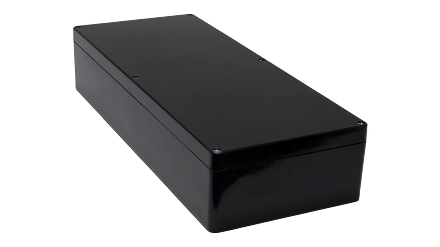 Hammond, グラスファイバー強化ポリエステル, 600 x 250 x 120mm, Black, 1590ZGRP263BK