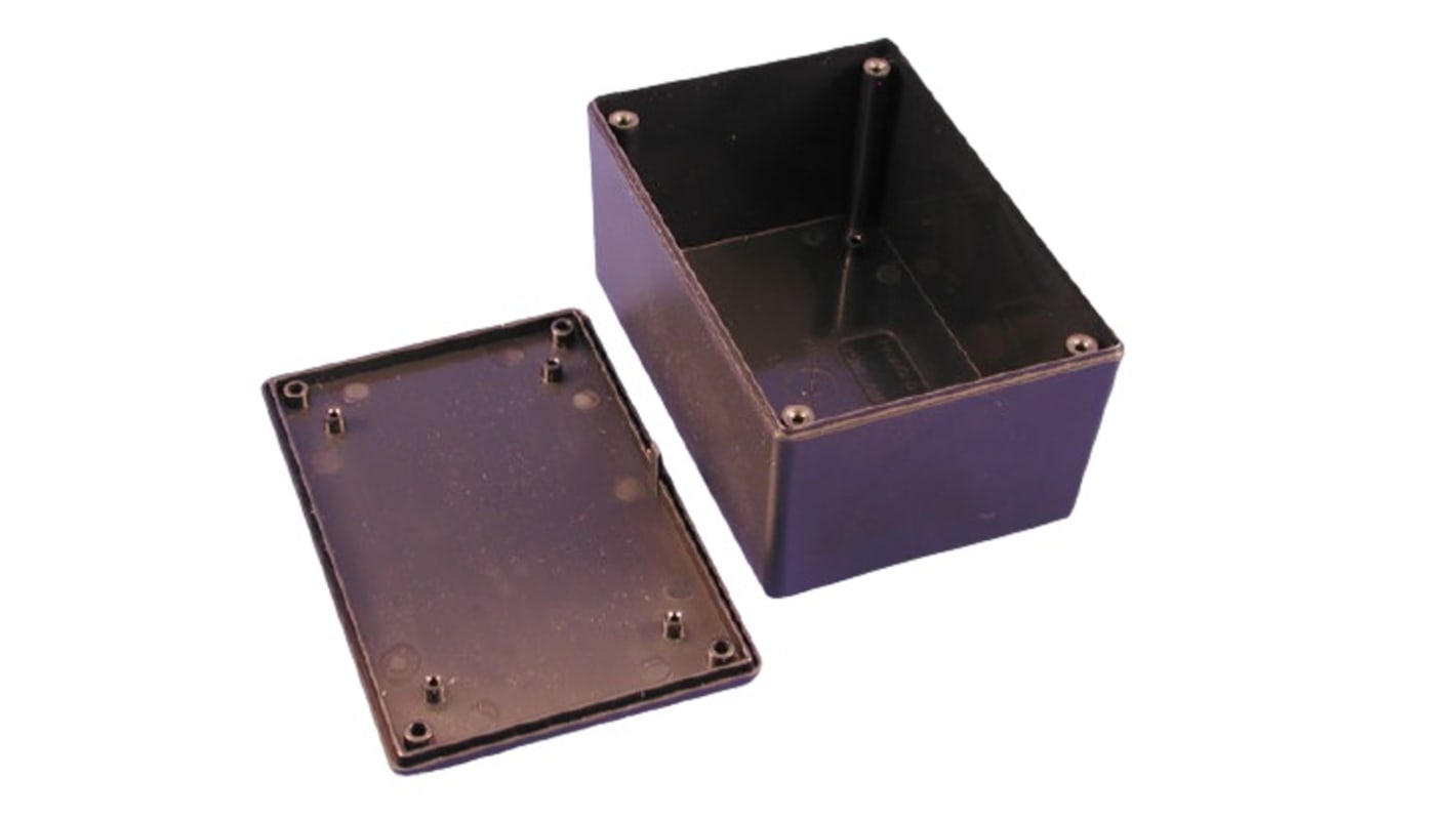 Hammond 1591XX Series ABS Enclosure, IP54, Flanged, 122 x 81 x 56mm