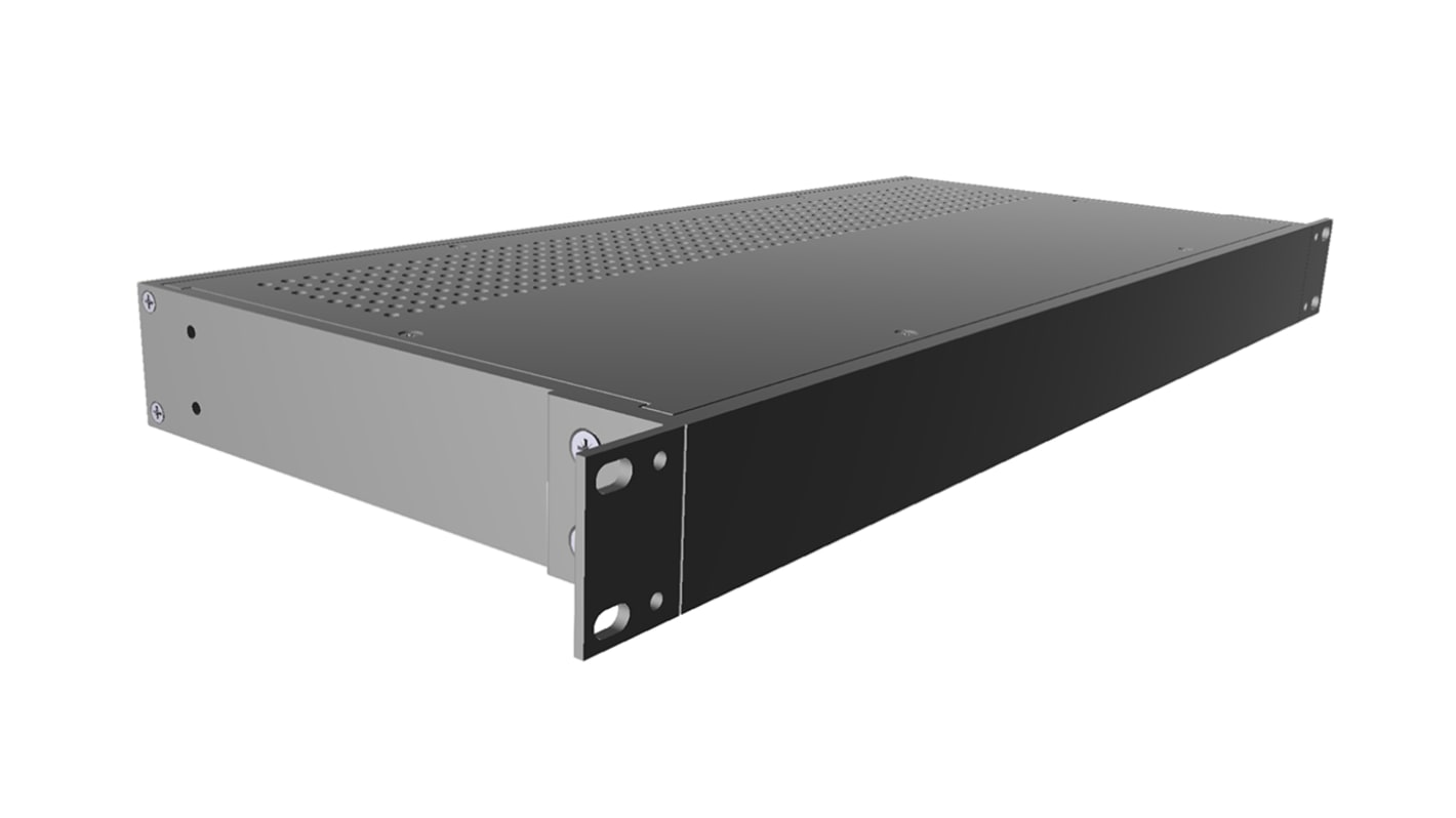 Hammond, 1U, 19-Inch Rack Mount Case, RM Ventilated, 203 x 422 x 44mm