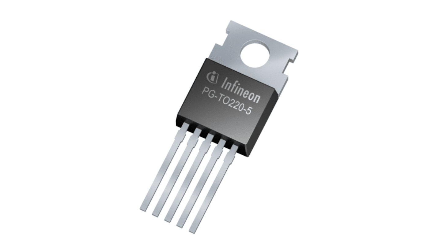 Infineon BTS244ZE3062AATMA2, 1, Low-Side Power Switch IC 5-Pin, PG-TO263-5-2