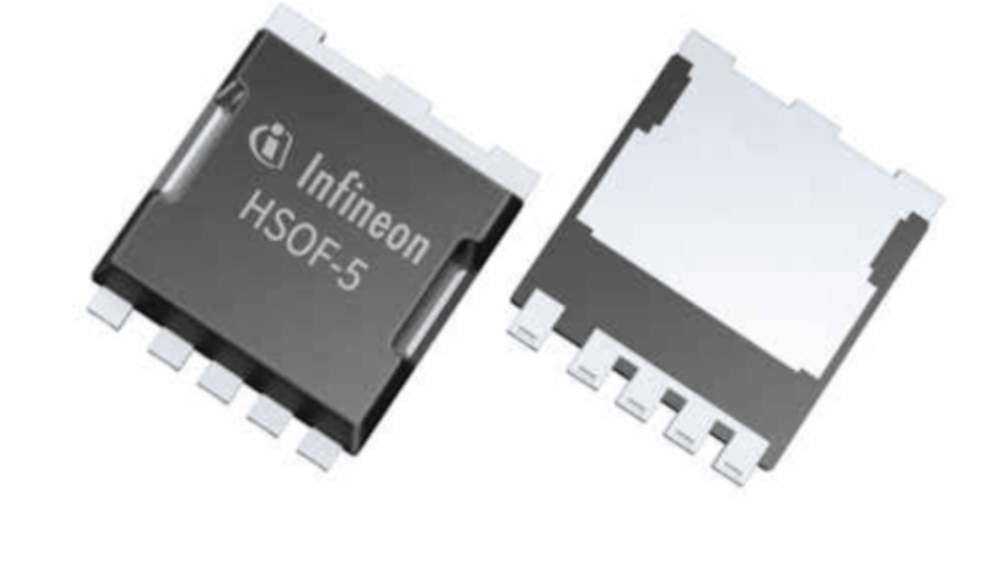 Infineon OptiMOS™ Silicon N-Channel MOSFET, 180 A, 40 V, 5-Pin HSOF-5 IAUA180N04S5N012AUMA1