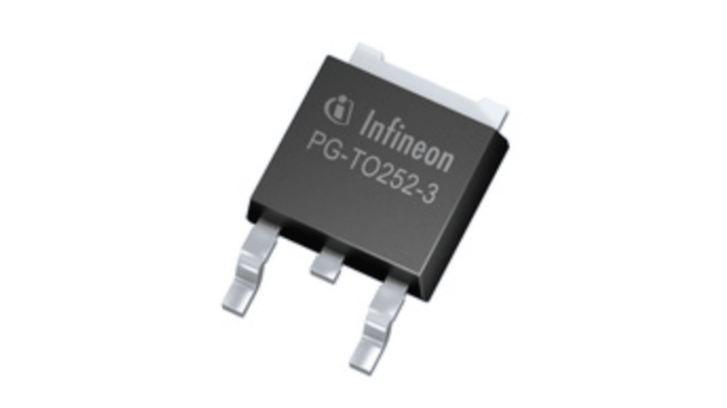 MOSFET Infineon canal P, DPAK (TO-252) 85 A 40 V, 3 broches