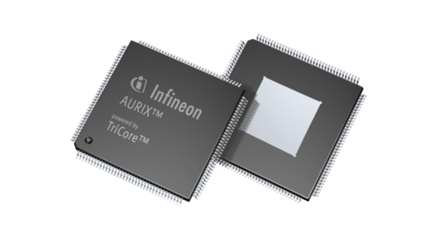 Infineon TriCore单片机, TriCore内核, 176针, LQFP, 最大200MHz, 4.096 MB 闪存