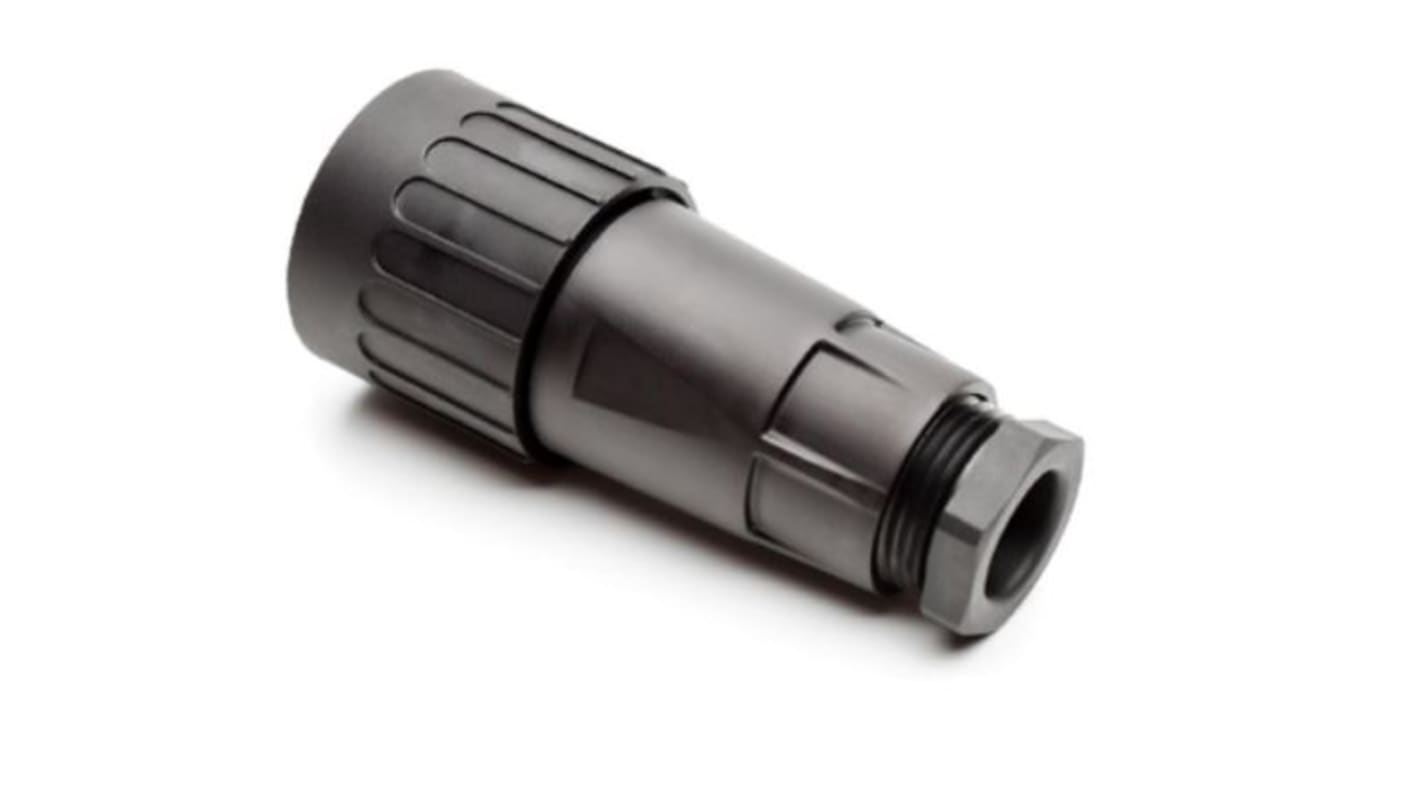 Amphenol DIN连接器, M16, DIN EN 60529, 8触芯, 电缆安装, 直向, C16-3系列