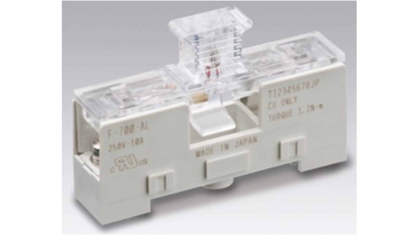 Sato Parts F-700 Series Fuse Cover for 6.3 x 32 mm, 6.35 x 30 x 6.35 x 31.8 mm Fuse