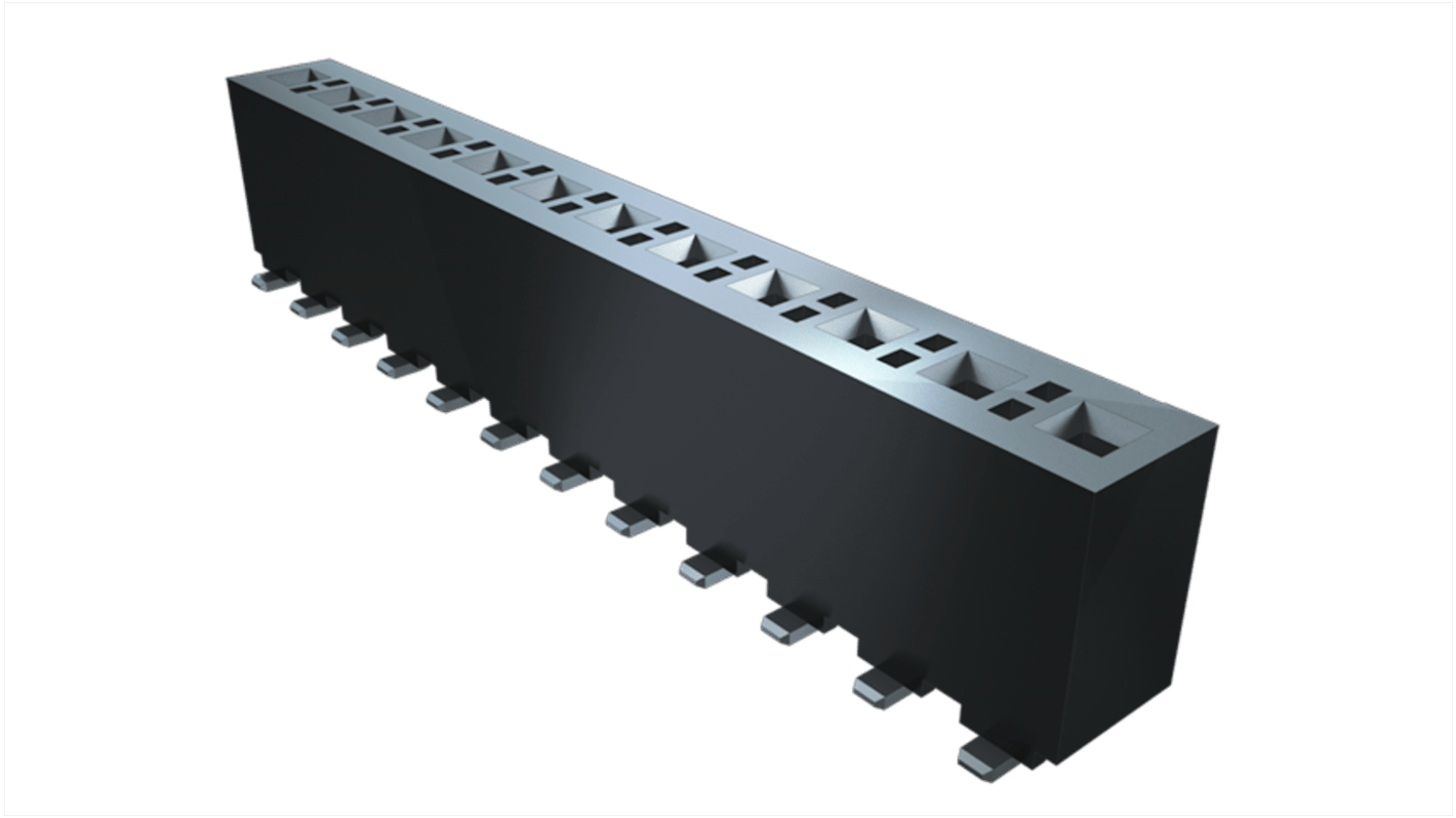 Gniazdo PCB 8 -pinowe raster: 3.962mm Gniazdo Proste Przewlekany