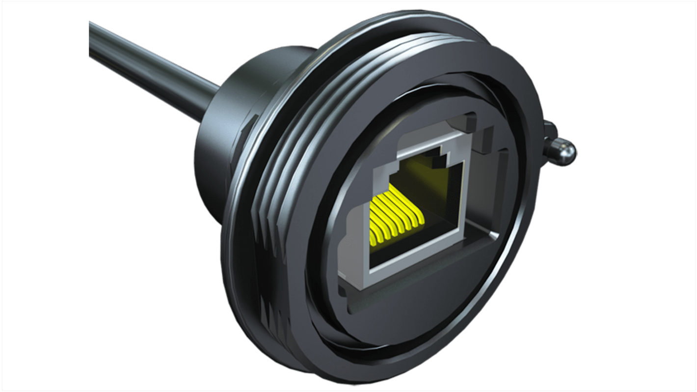 Conector Ethernet Cat3 Hembra a Hembra Samtec serie SCRES