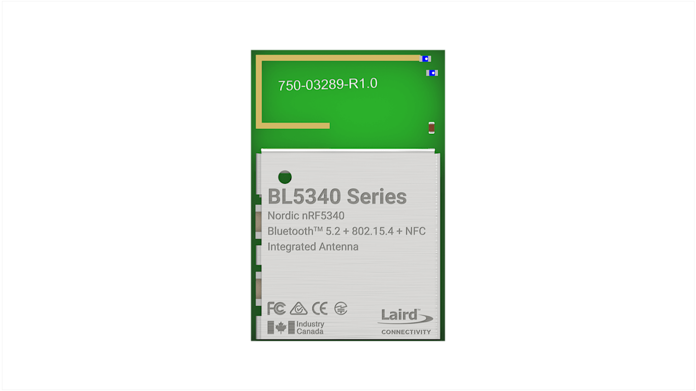 Ezurio 蓝牙开发套件 开发套件, 802.15.4, Nordic nRF5340芯片, 用于BL5340 多核 / 协议 - 蓝牙和 802.15.4 和 NFC 模块