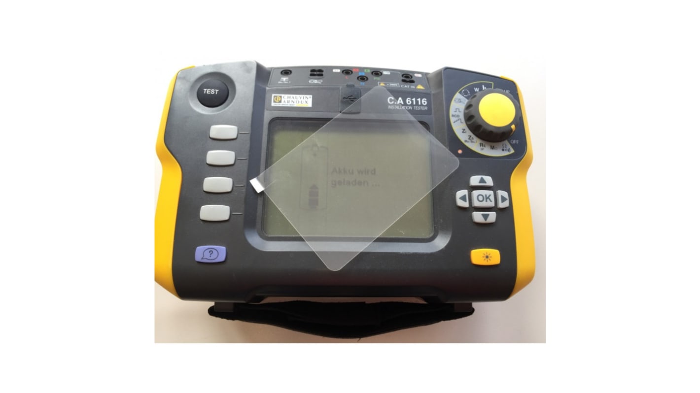 Chauvin Arnoux P01102094 Screen Protector, For Use With CA6116N, CA6117N
