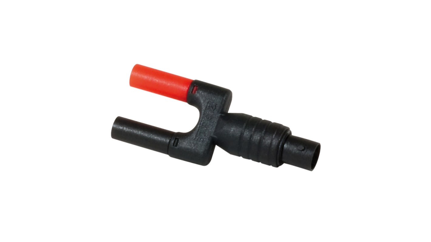 Chauvin Arnoux Red/Black, Female BNC Adapter