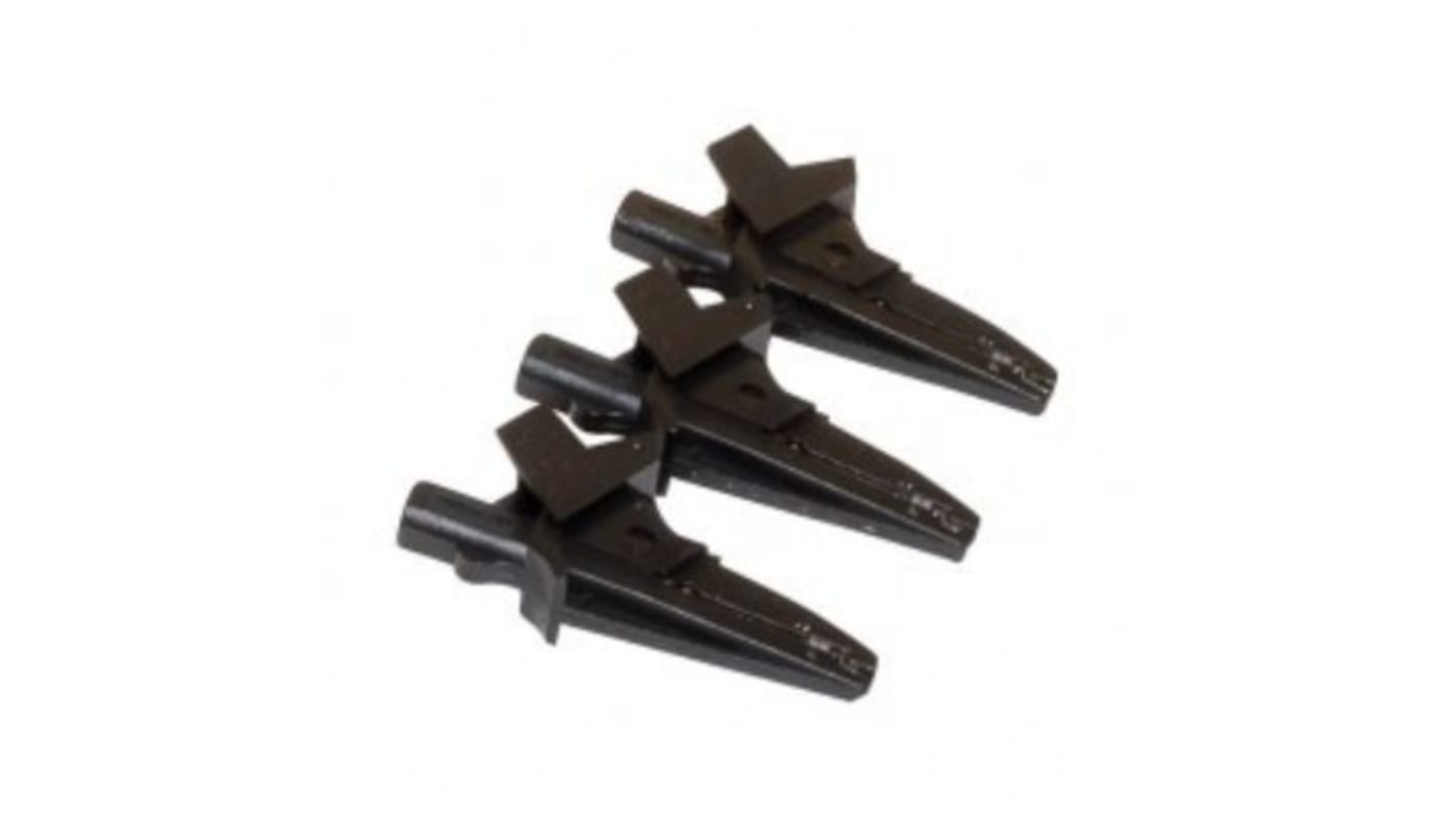 Chauvin Arnoux P01102145 Set Of Croco Clips, For Use With CA 6155