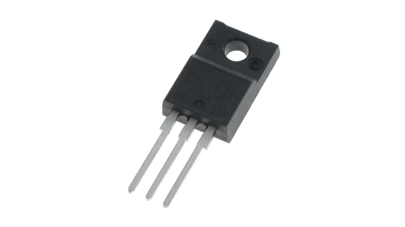 MOSFET onsemi, canale N, 0.165 Ω, 19 A, TO-220, Su foro