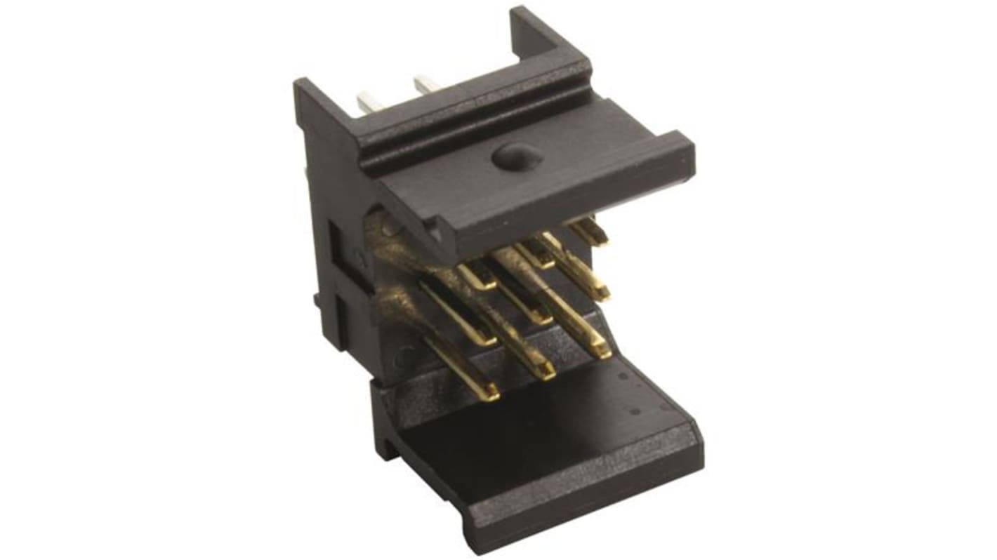 ハーティング ストレート 基板接続用ピンヘッダ 9極 2.54mm 3列