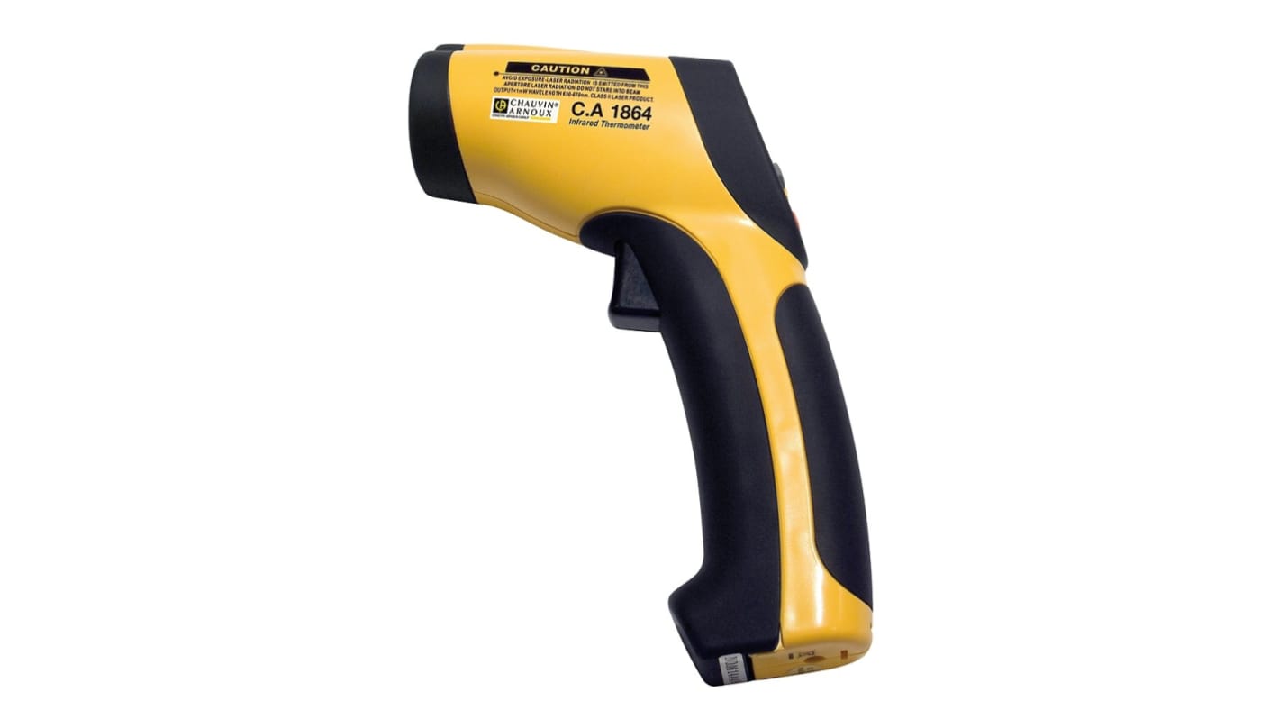 Chauvin Arnoux CA 1864 Infrared Thermometer, -50°C Min, +1000°C Max, ±1.5 °C Accuracy, °C Measurements