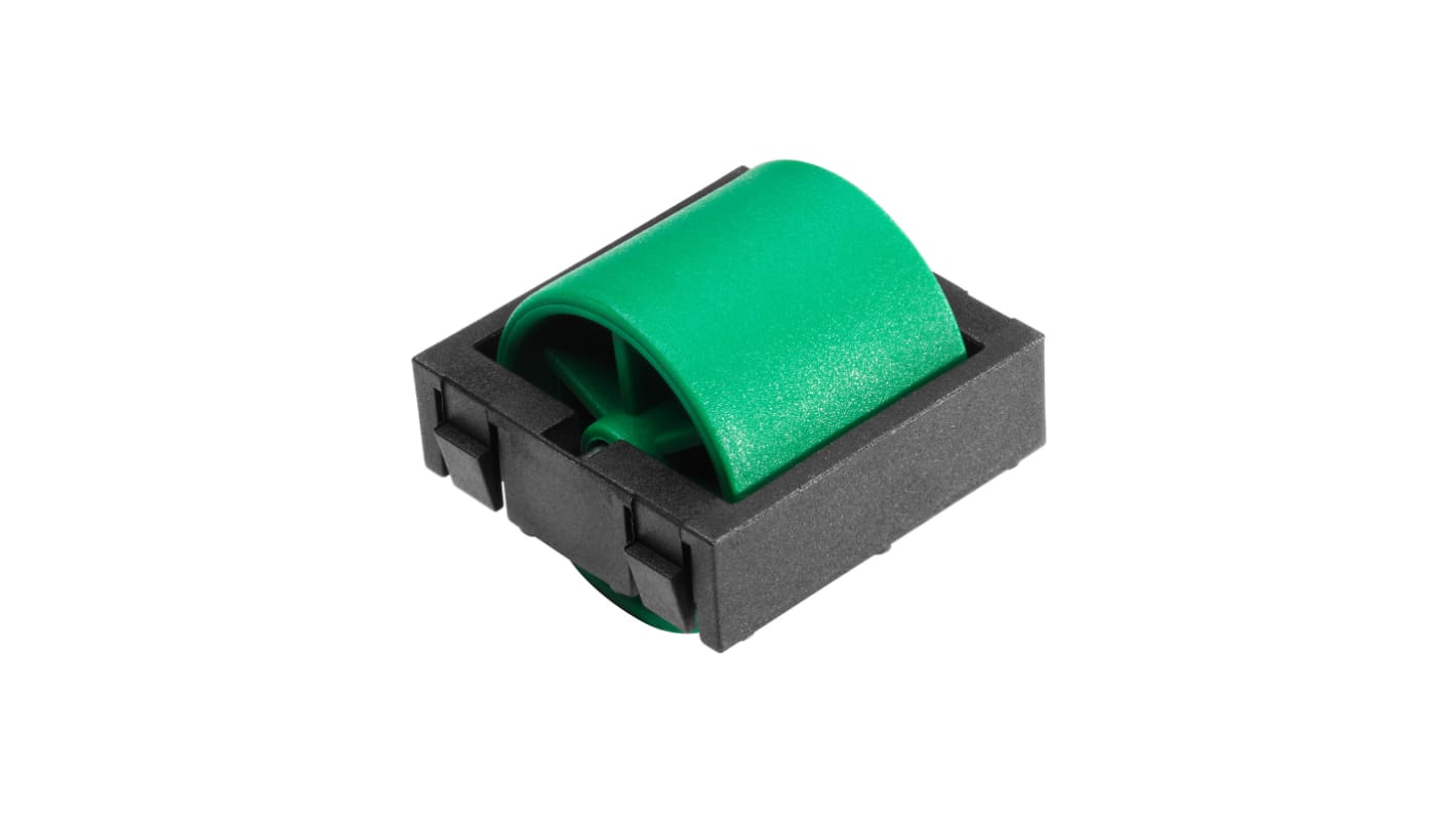Rodillo transportador RS PRO de Acero Chapado en Zinc con eje  con eje, rodillo de Ø 24mm x 33.3mm