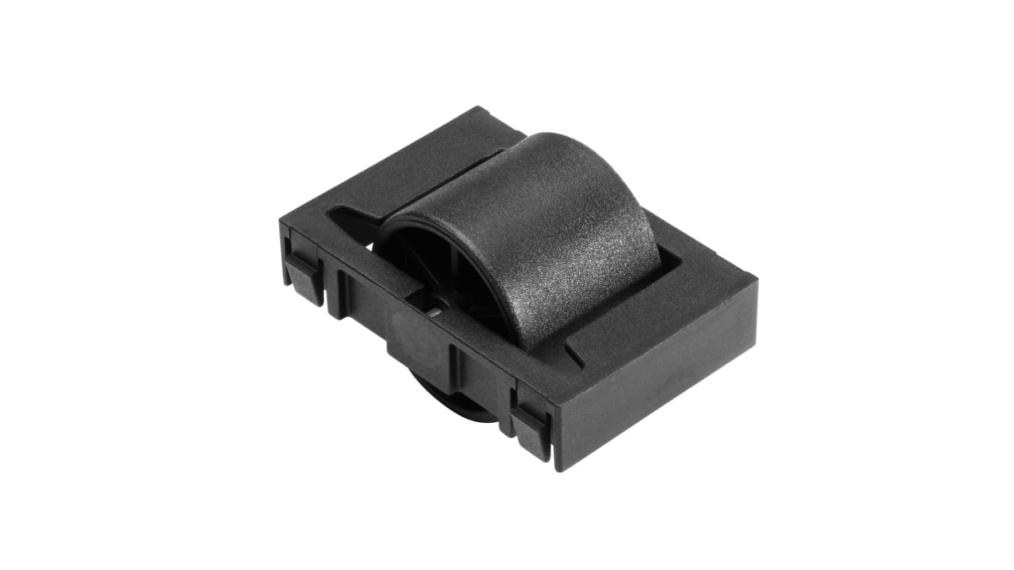 Rodillo transportador RS PRO de Acero Chapado en Zinc con eje  con eje, rodillo de Ø 24mm x 33.3mm, carga máx. 125N