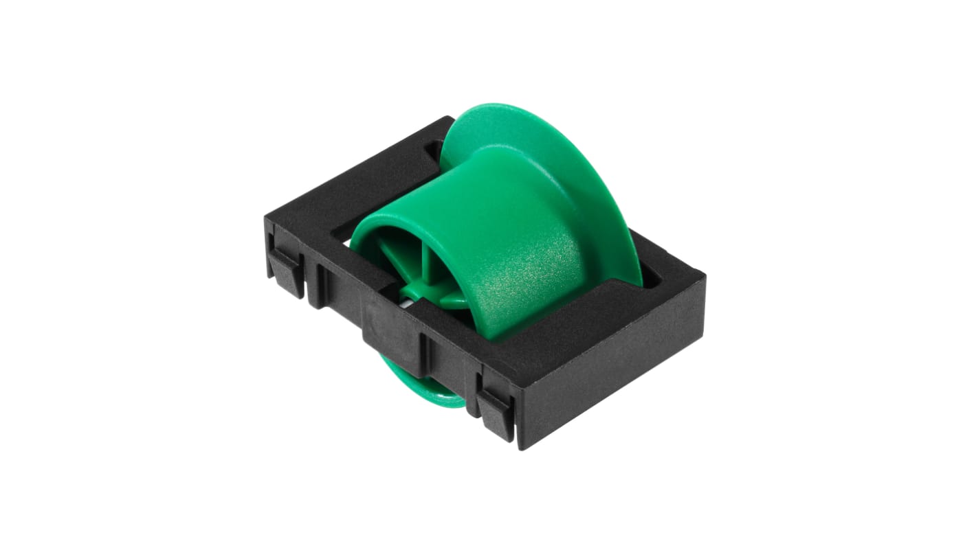 RS PRO Zinc Plated Steel Round Conveyor Roller 24mm Dia. x 33.3mm L, 150N Load Capacity